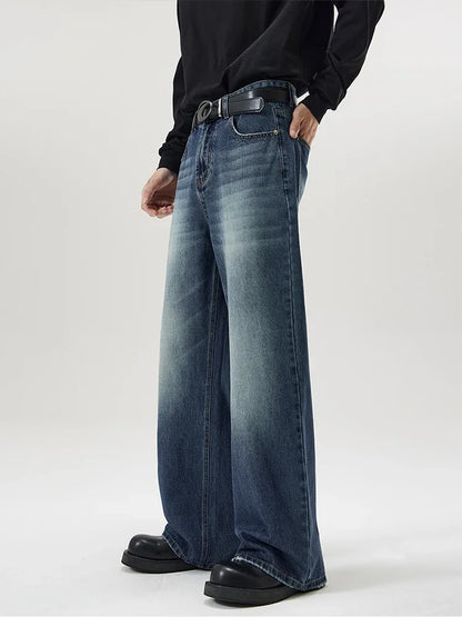 Vintage Men's Baggy Straight Jeans