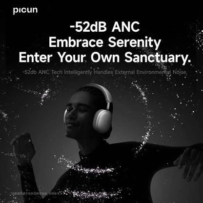 Picun F8 Pro ANC Wireless Headphones