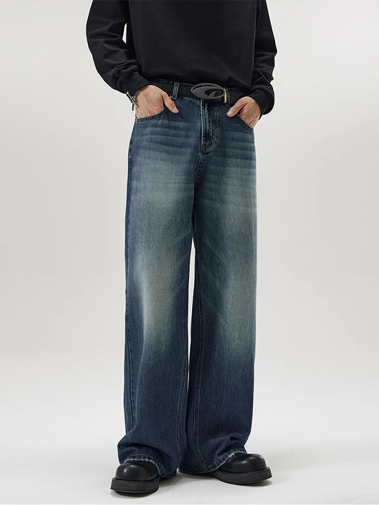 Vintage Men's Baggy Straight Jeans