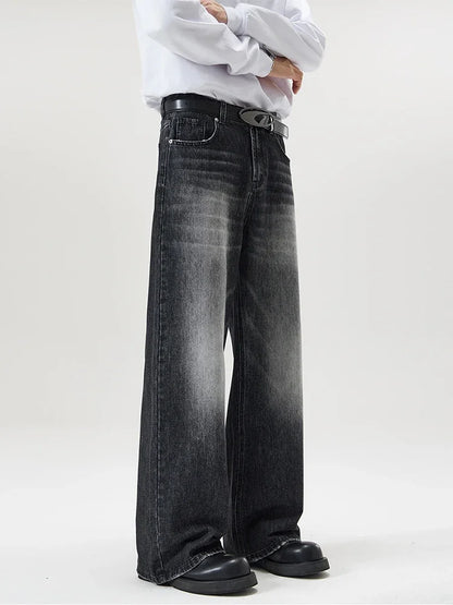 Vintage Men's Baggy Straight Jeans