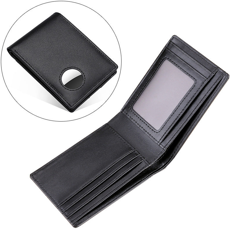 Men's Leather Tracker Wallet